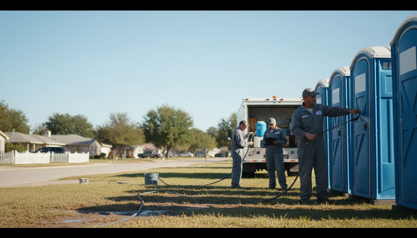 Long-Term Portable Toilet Rental in Wellborn, FL near me